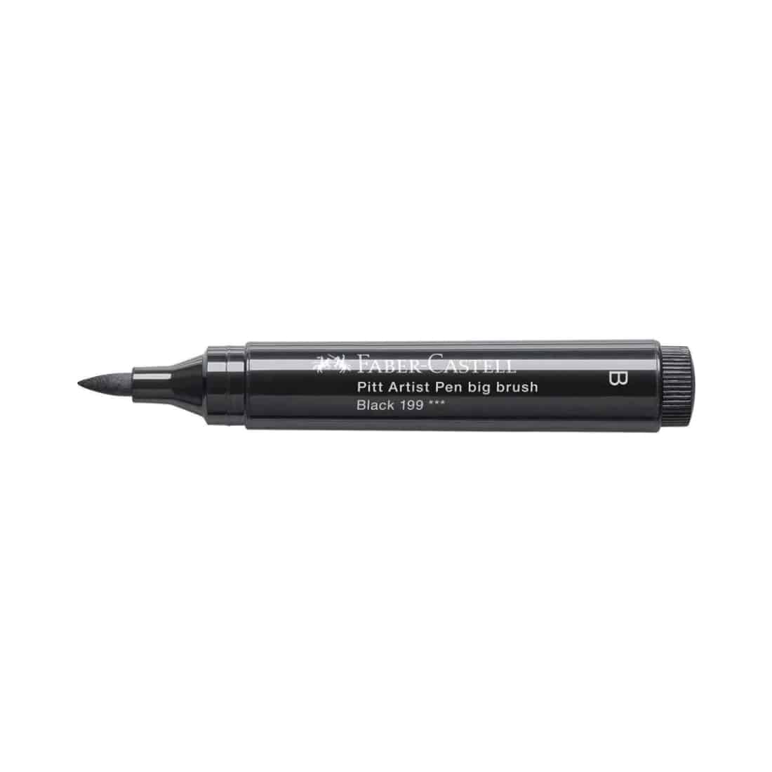 Feutre Pitt Artist Pen Big Brush noir - Faber Castell – Image 3
