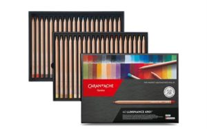 Boite 40 crayons de couleurs Luminance 6901 - Caran d'Ache