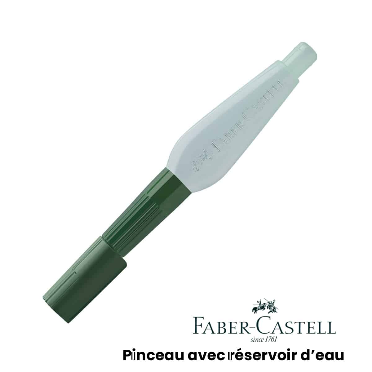 PINCEAU RESERVE D EAU FABER AVEC CAPUCHON FERME