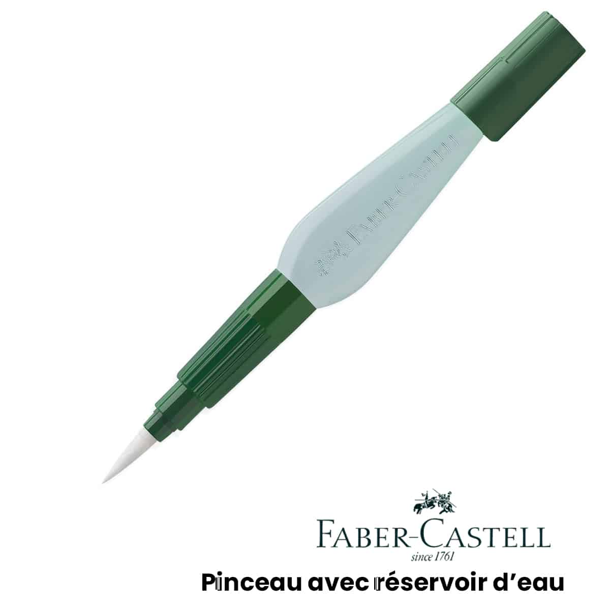 PINCEAU RESERVE D EAU FABER CASTELL CAPUCHON SUR RESERVOIR