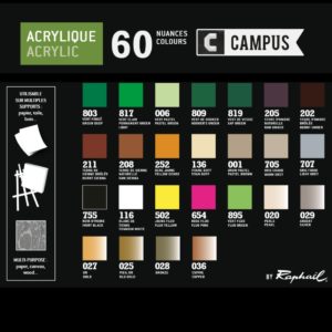 Tube d'acrylique fine Campus 100ml Raphael – Image 3