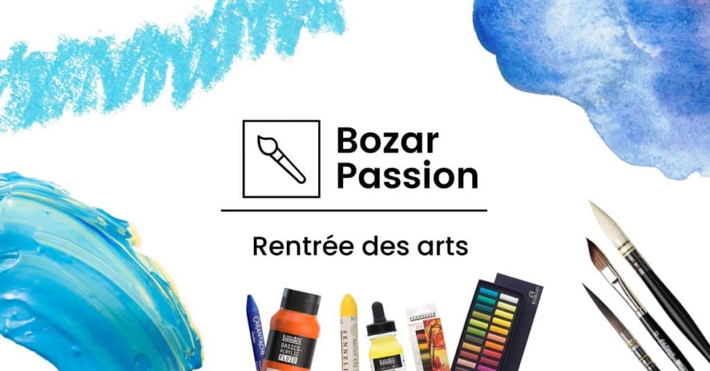 Photo des produits beaux-arts conseillés pour les étudiants en art dans le guide d'achat dédié à la rentrée des arts