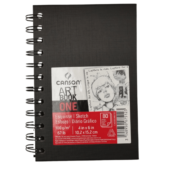 carnets Art Book One Canson formats 21,6x14 cm/10,2x15,2cm - 100gr