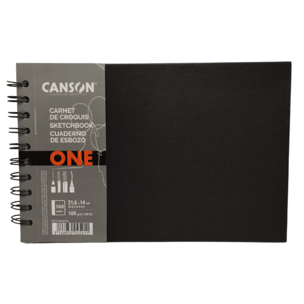 carnets Art Book One Canson formats 21,6x14 cm/10,2x15,2cm - 100gr