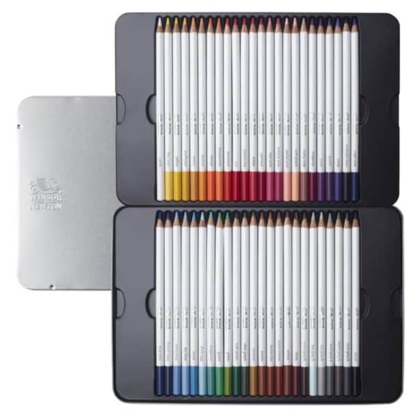 Coffret de crayons aquarellables Winsor et Newton