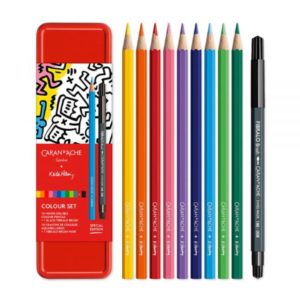 Set nomade de 10 crayons de couleur aquarellables Caran d'Ache – Image 3