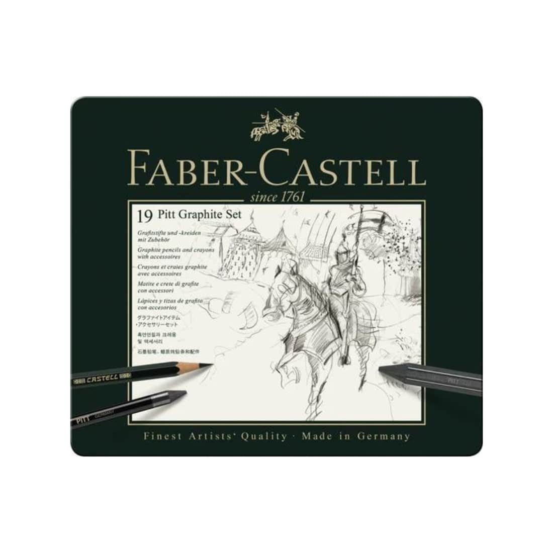 Set de 19 pièces Pitt Graphite Faber-Castell – Image 2