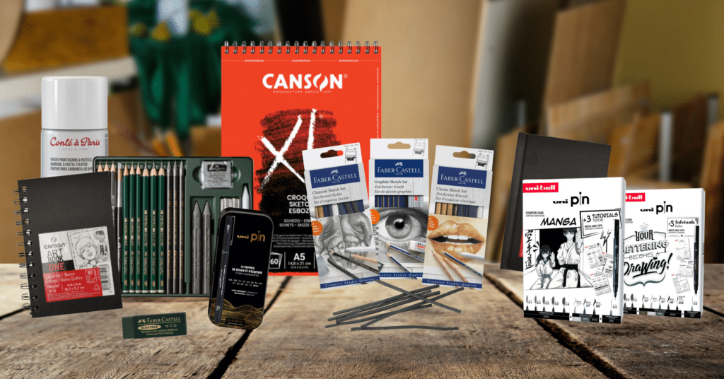 Carnet de croquis Canson, A4/A5, 90g/m2 - Bozar Passion