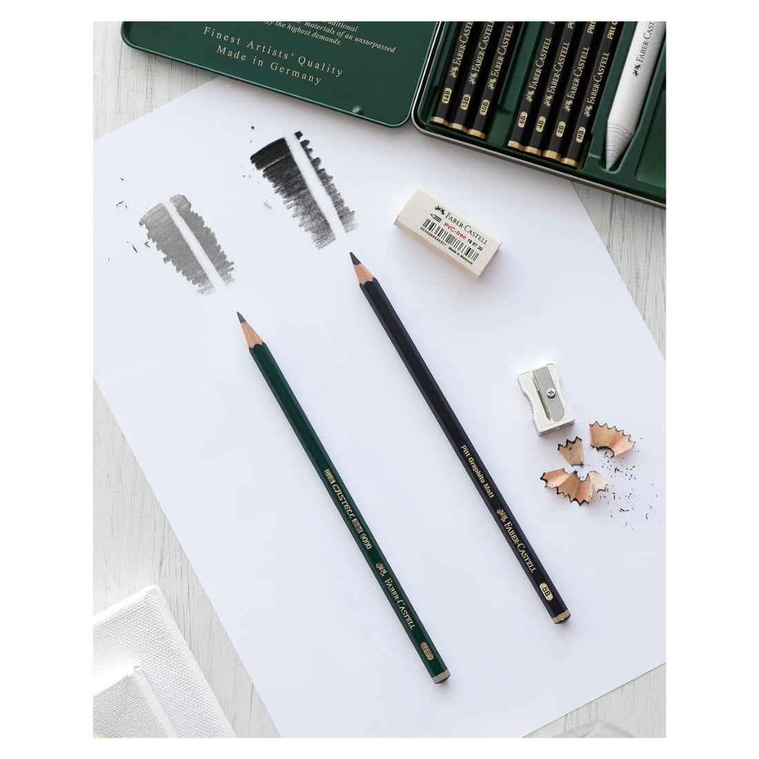 Set de crayons Pitt Graphite Mat Faber Castell – Image 3