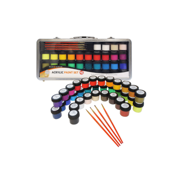 set de couleurs acryliques 40 pièces Daler Rowney