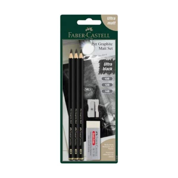 Set de crayons Pitt Graphite Mat Faber Castell