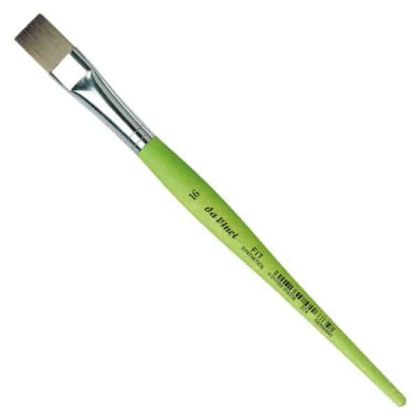 Pinceau plat Fit Synthetics fibres Synthétiques souples S.374