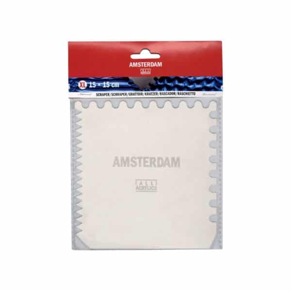 Grattoir en métal 15 x 15 cm Amsterdam