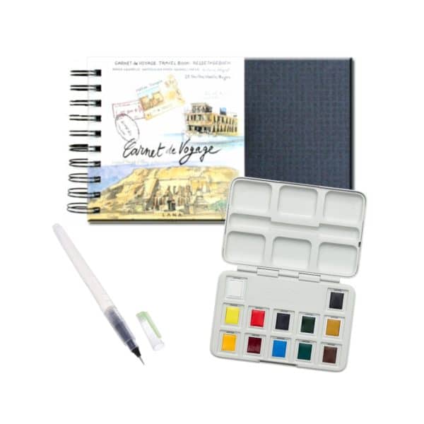 Royal Talens : Van Gogh : Watercolour Paint : Half Pan : Pocket Box Set of 12