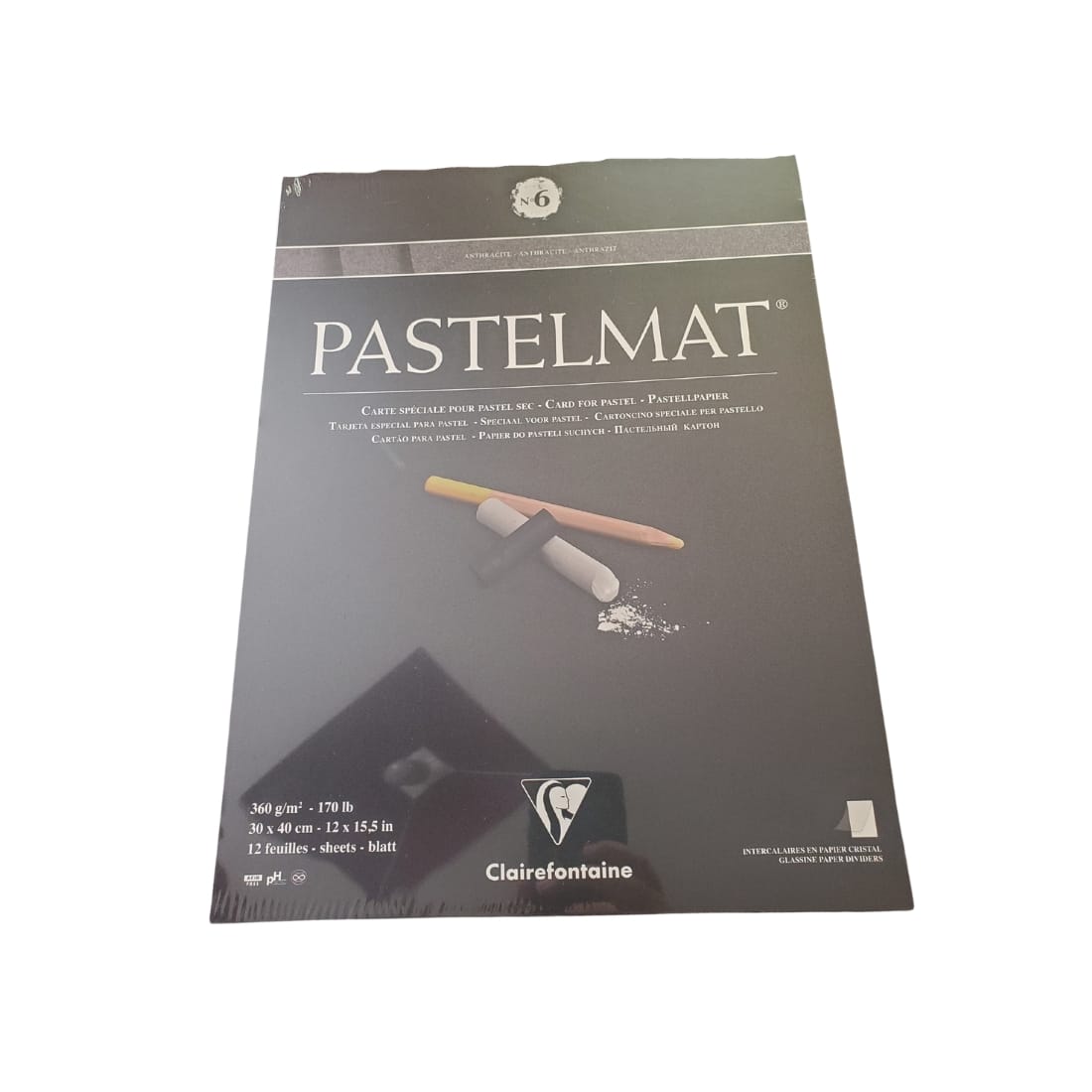 PASTELMAT – CARTES POUR PASTEL -N6 30x40cm 360GR