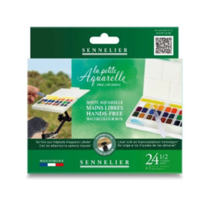 la petite Aquarelle Boite aquarelle mains libres - 24 1/2 godets