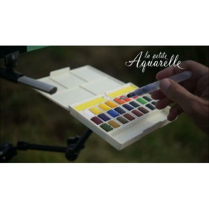 la petite Aquarelle Boite aquarelle mains libres - 12 1/2 godets + 1 bras articulé