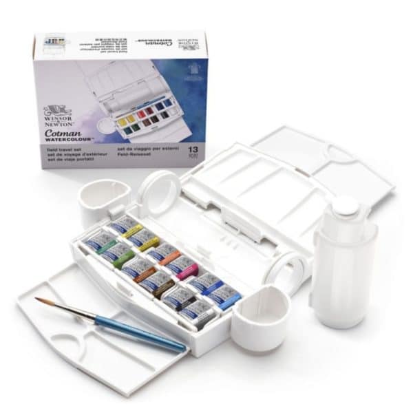 Set aquarelle Cotman extérieur
