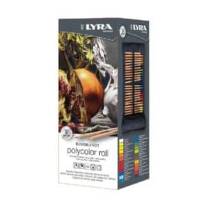 Trousse rouleau 24 crayons de couleurs Polycolor - Lyra