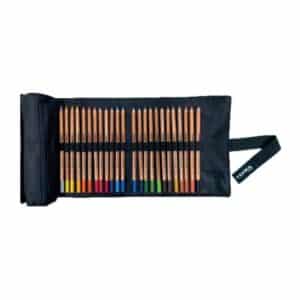 Trousse rouleau 24 crayons de couleurs Polycolor - Lyra