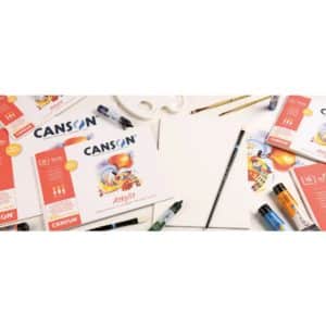 Bloc papier acrylic Canson – Image 2