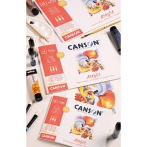 Bloc papier acrylic Canson – Image 3