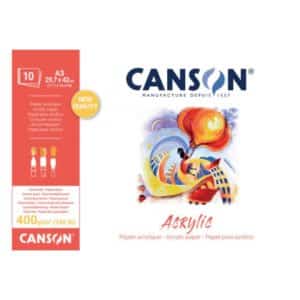 Bloc papier acrylic Canson – Image 5