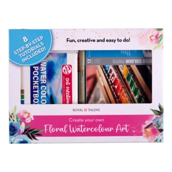 Set aquarelle floral – Talens Art Creation
