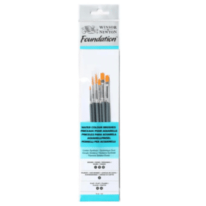 Winsor & Newton : Fondation aquarelle pinceau Set