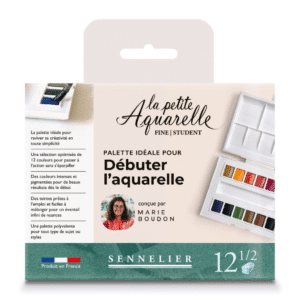 La Petite Aquarelle boîte voyage Marie Boudon 12 ½ godets