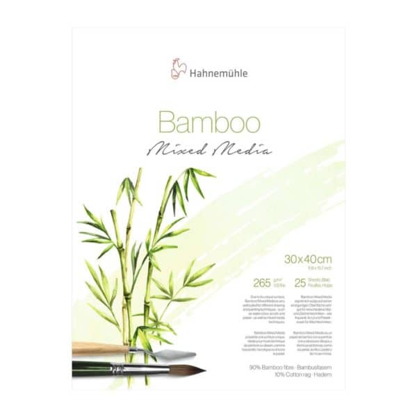 Bloc collé 4 côtés Bamboo Hahnemühle