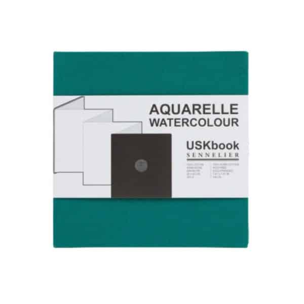 Album accordéon USKbook 20x20 300g grain fin Sennelier