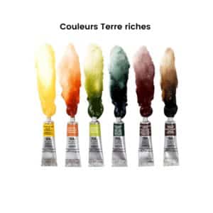 Coffrets 6 tubes 5ml aquarelle en carton Winsor & Newton – Image 3