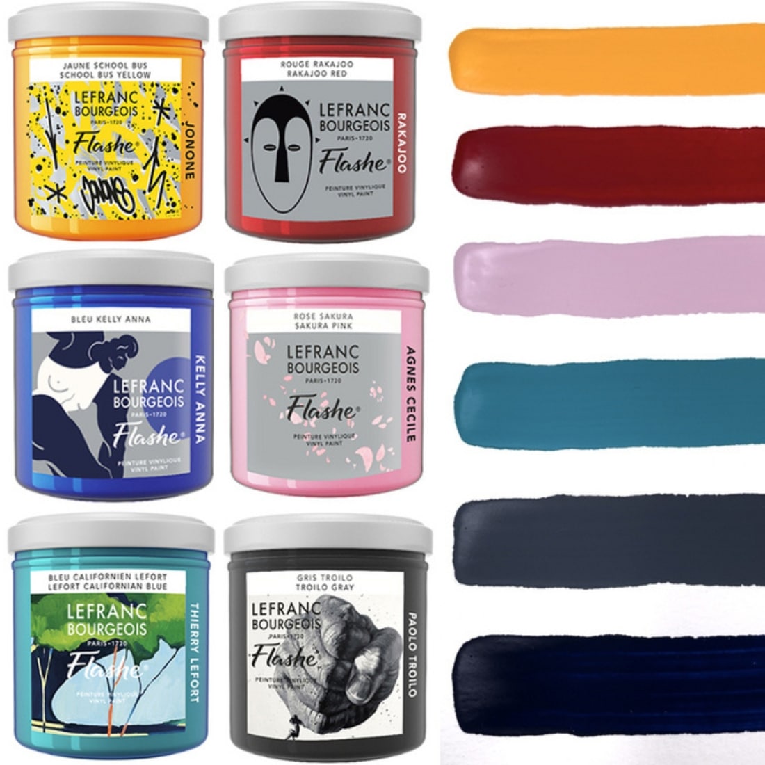 Peinture acrylique vinylique Flashe Edition Limitée
