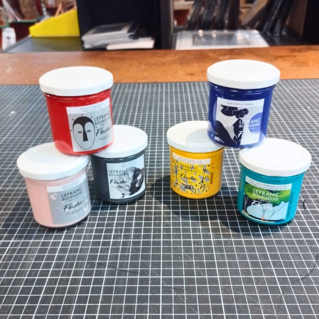 Peinture acrylique vinylique Flashe Edition Limitée