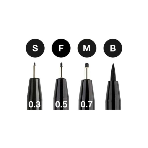 Set de 4 Feutres Pitt Artist Pen Faber Castell – Image 2