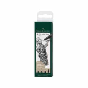Set de 4 Feutres Pitt Artist Pen Faber Castell