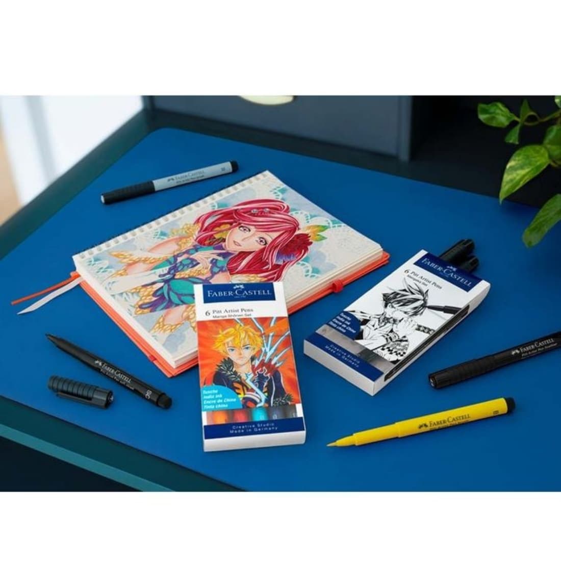 Set de 4 Feutres Pitt Artist Pen Faber Castell – Image 4