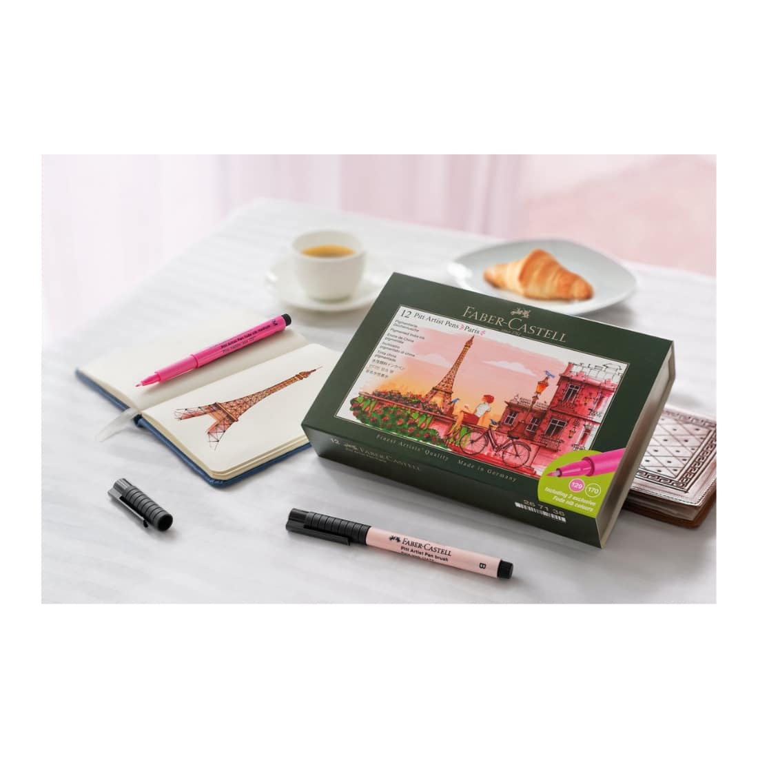 Set de 12 feutres Faber Castell - Pitt Artist Pens - Paris – Image 2