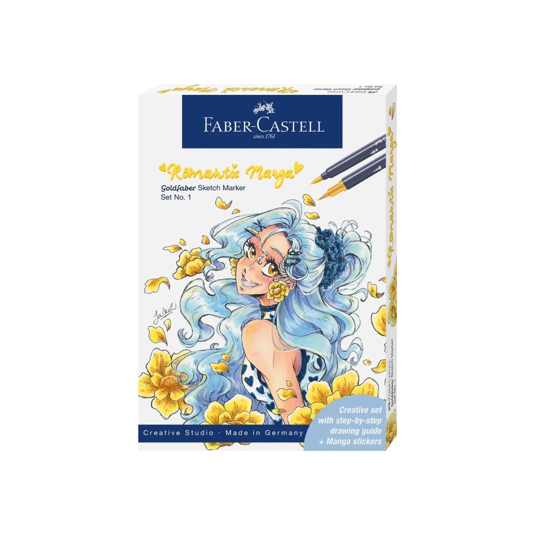 Goldfaber Sketch Marker: Romantic Manga Collection Set No. 1