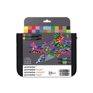 La trousse de 24 Promarker Assortis Winsor & Newton