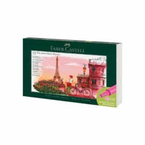 set de 12 feutres Faber Castell - Pitt Artist Pens - Paris