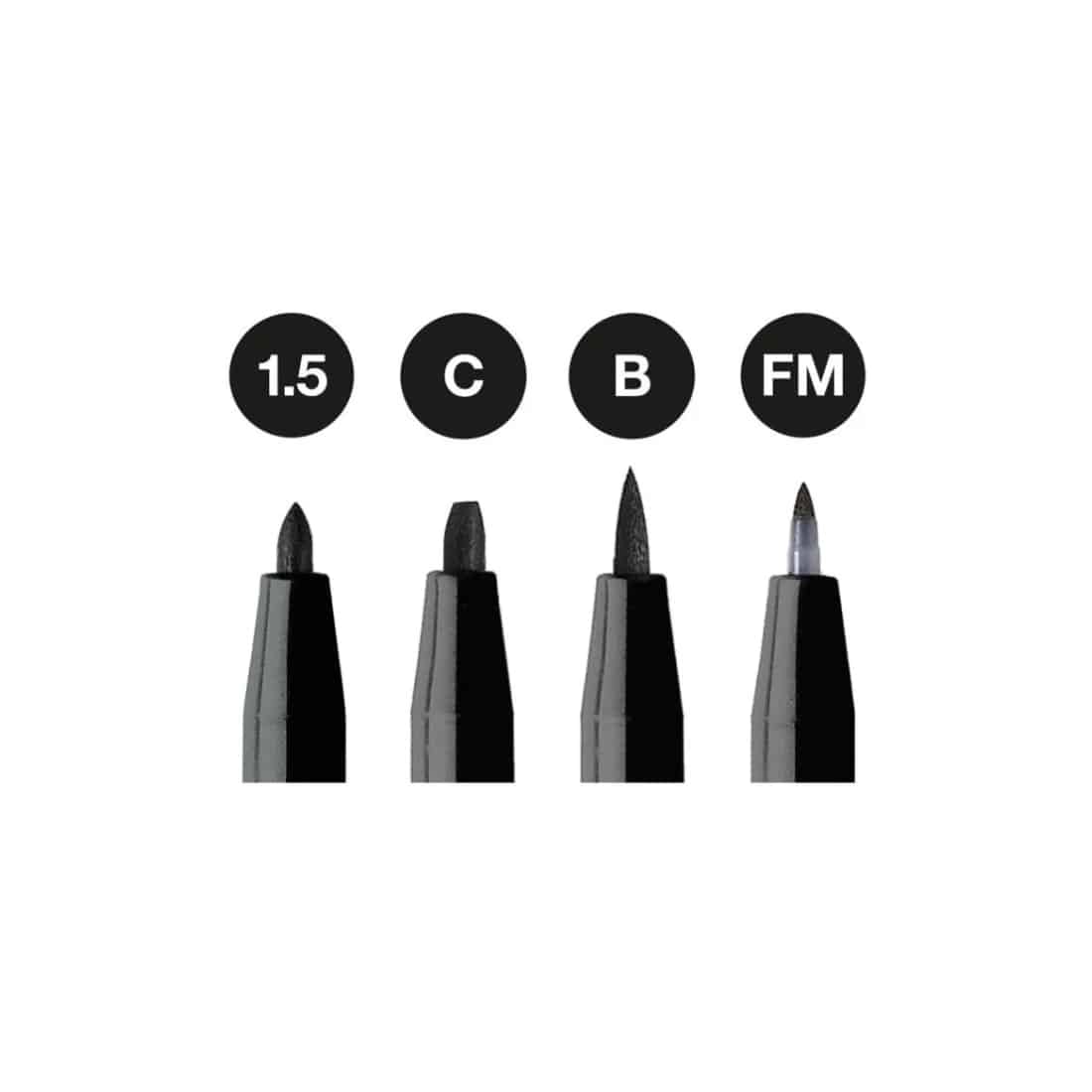 Set de 4 Feutres Pitt Artist Pen Faber Castell – Image 7