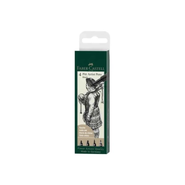 Set de 4 Feutres Pitt Artist Pen Faber Castell – Image 8