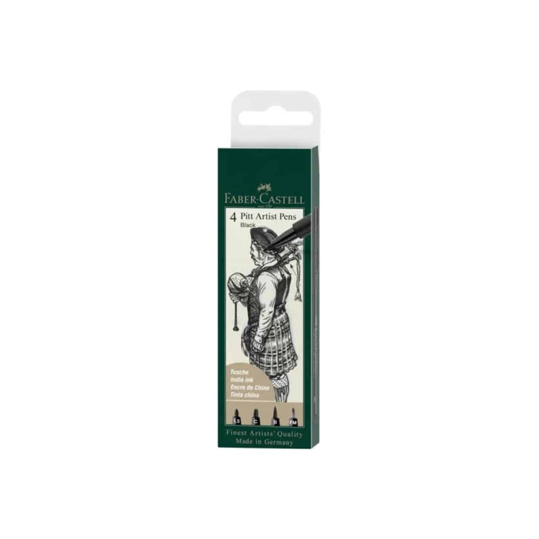 Set de 4 Feutres Pitt Artist Pen Faber Castell – Image 8